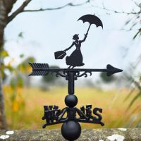 Weathervane with Mary Poppins 
