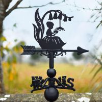 Little Miss Muffet Black Weathervane 
