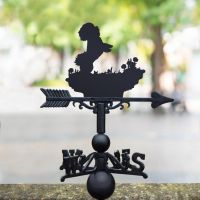 Bichon Frise Weathervane in Black Finish 