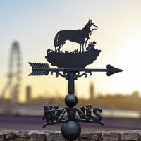 Siberian Husky Weathervane in Full 