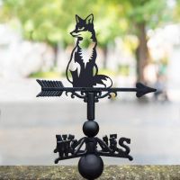 Fox Weathervane in Situ 