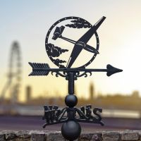Weathervane with Glider Plane