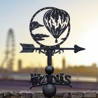 Weathervane with Hot Air Balloon 