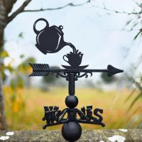 Teapot & Cup Weathervane Design 