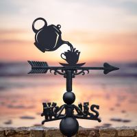 Weathervane with Teapot & Cup 