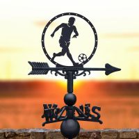 Weathervane with Footballer Design 