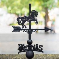 Weathervane with Carousel Horse 