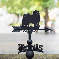 Black Samoyed Weathervane 