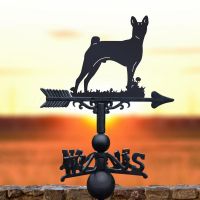 Weathervane with Basenji Design 