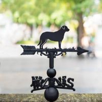 Anatolian Shepherd Dog Weathervane in Black 
