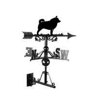 Schipperke Weathervane in Full 