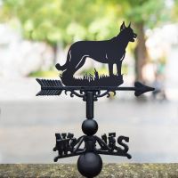 Beauceron Weathervane in Black