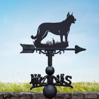 Beauceron Weathervane in Black 