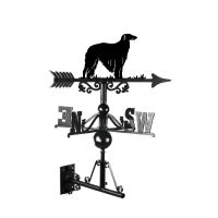 "Borzoi" Dog Weathervane in Full