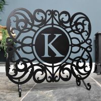Monogram Fireguard in the Letter K
