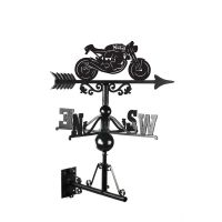 Norton Motorbike Weathervane Created From Iron