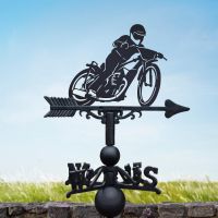 Speedway Weathervane Finished in Black 