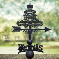 Royal Artillery Detailed Emblem Weathervane