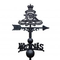Royal Artillery Emblem Weathervane Topper