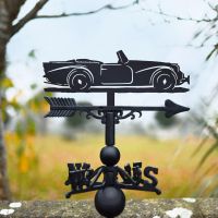 Black SP250 Daimler Weathervane 