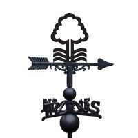 Nottingham Tree Weathervane Created Out of Iron