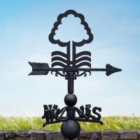 Black Nottingham Tree Weathervane 