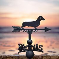 Weathervane with Dachshund Design 