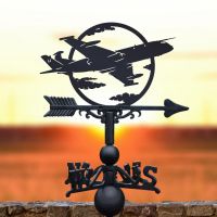 Nimrod Aircraft Weathervane in Black 