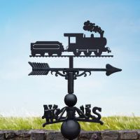 Weathervane with Children"s Steam Train Design