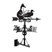 The Fox & Duck Weathervane in full 