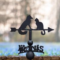 The Fox & The Cat Weathervane