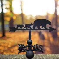 Three Bears Weathervane in Full 