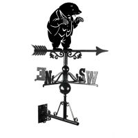 Mr Mole Weathervane Mounted