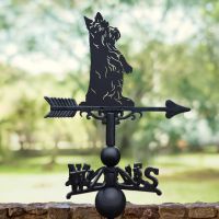 Scottish Terrier Weathervane in Location