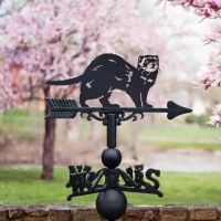 Weathervane with Ferret Design 