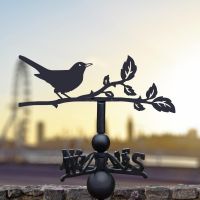 Blackbird Cast Iron Weathervane