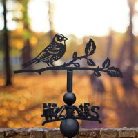Brambling Weathervane at Dusk