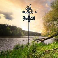 Free Standing Weathervane with Duck Motif