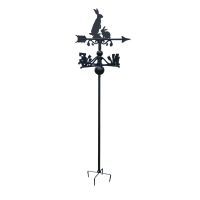 Rabbit Free Standing Weathervane on White Background