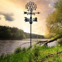 Pear Tree Free Standing Weathervane