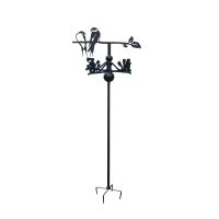 Swallow Free Standing Weathervane on White Background