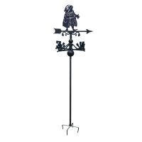 Mr Toad Free Standing Weathervane on White Background