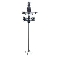 Mr Rabbit Free Standing Weathervane on White Background
