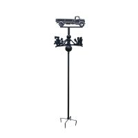 Bedford O Type Lorry Free Standing Weathervane in Black