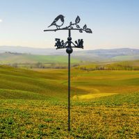 Robin Free Standing Weathervane in Situ