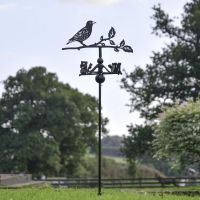 Free Standing Weathervane with Starling Motif