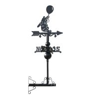 Mounted Bear & Balloon on Mini Weathervane