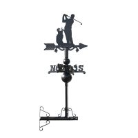 Mounted Golf Topper on Mini Weathervane