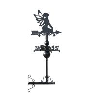 Miniature Sitting Fairy Weathervane Mounted