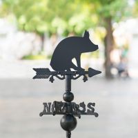 Miniature Weathervane with Pig Topper